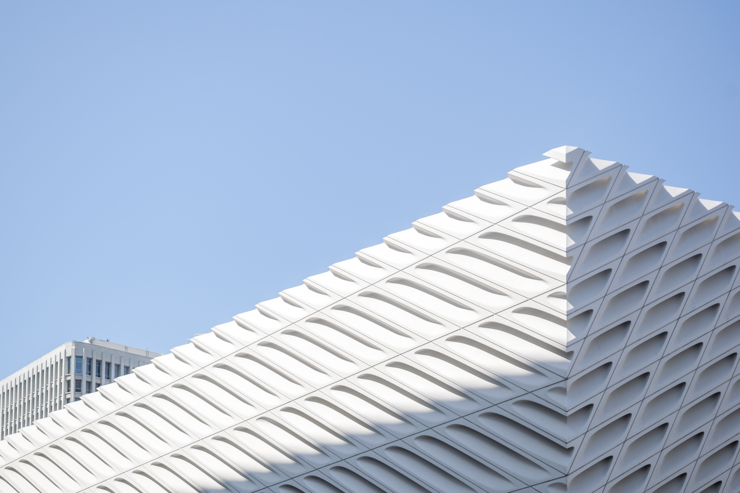 The Broad - Grand Avenue facade