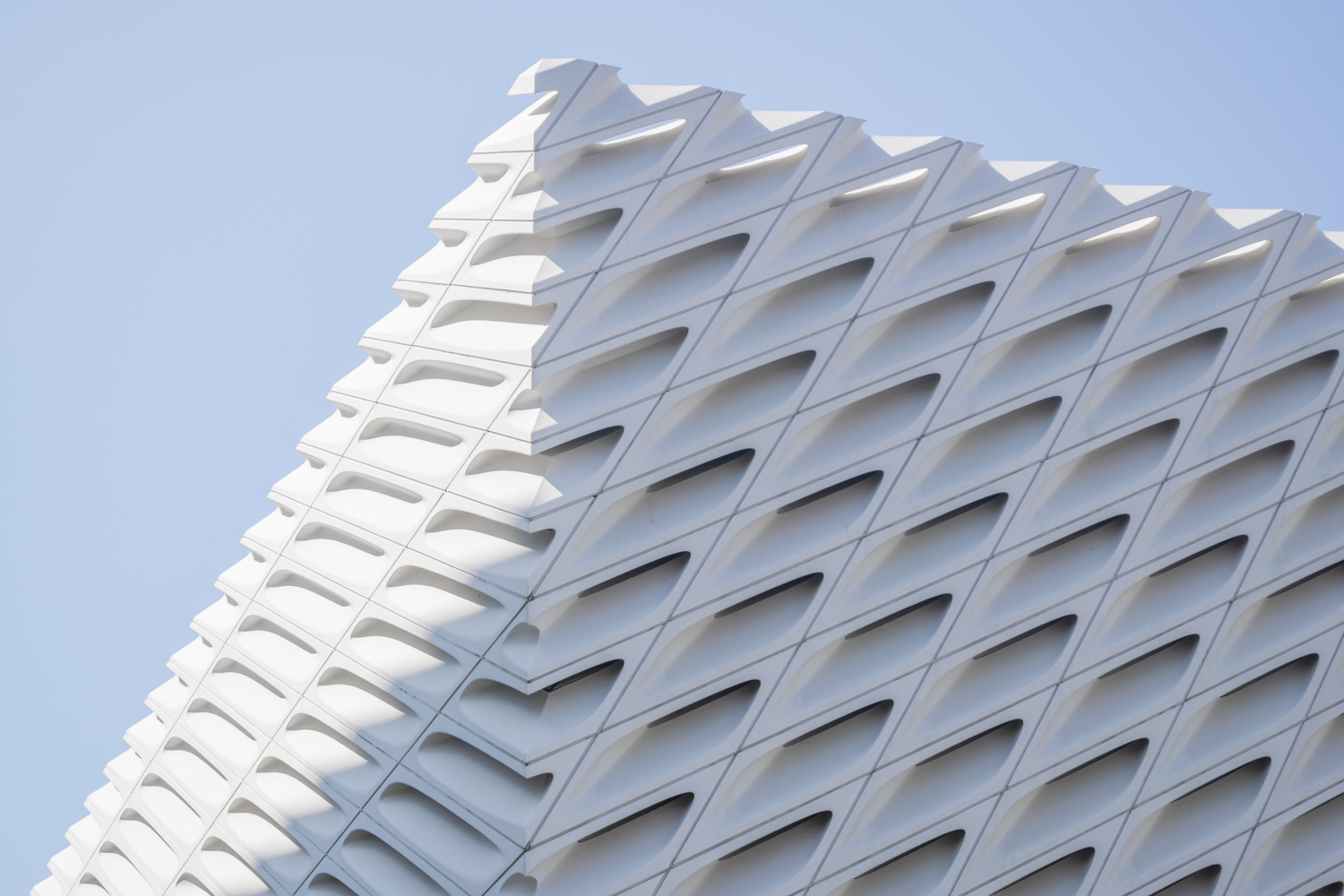 The Broad - Grand Avenue facade