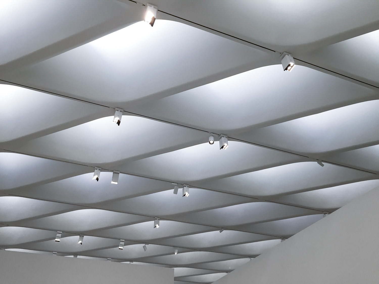 The Broad - Gallery ceiling