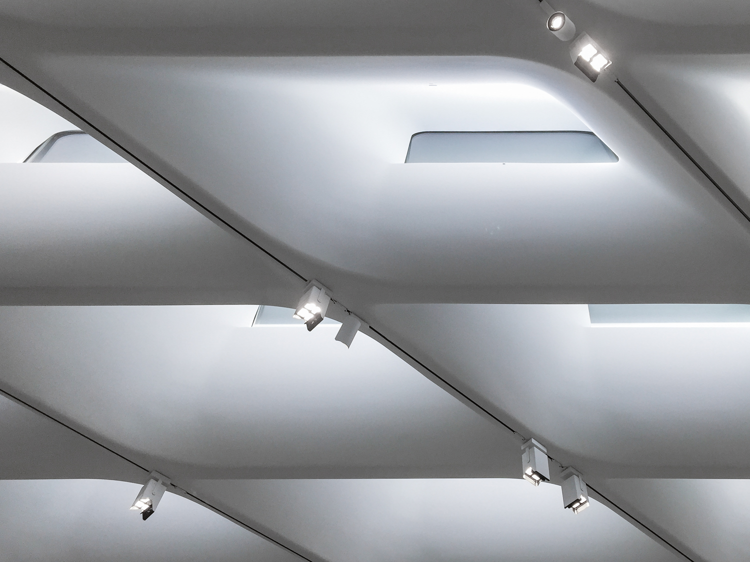 The Broad - Gallery ceiling