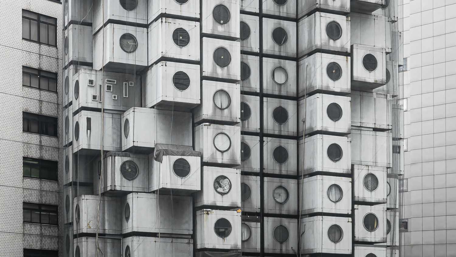 Nakagin Capsule Tower - Detalle